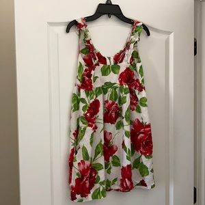 Iris Basic Sundress with shoulder Straps.